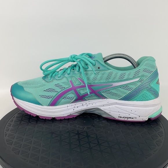Asics GT-1000 5 Mint Green/Purple Running Shoes T6A9N Women's Size 10 D - Picture 9 of 12